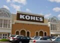 Exterior view of a Kohl's retail store featuring the store's name prominently displayed.